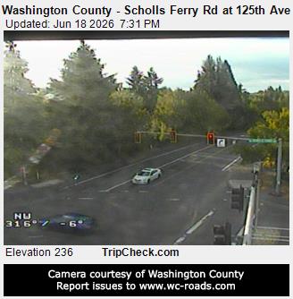 Washington County - Scholls Ferry Rd at 125th Ave